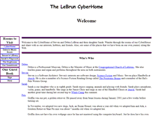 Tablet Screenshot of lebruns.com